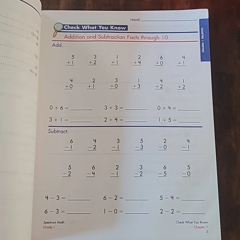 Book Spectrum Math 1 grade - Picture 5 of 16
